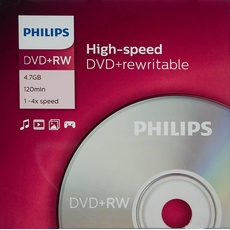 Bild DVD+RW 4,7GB 4x JC 5 x Optischer Datenträger
