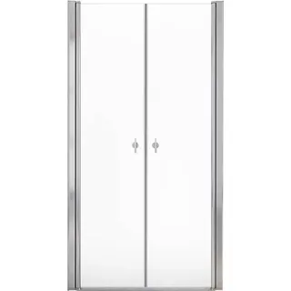 Home Deluxe Lavea Pendeltür in Nische 75 x 195 cm Klarglas