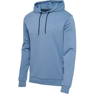 hummel Active Co Herren Kapuzensweater, blau - coronet blue M