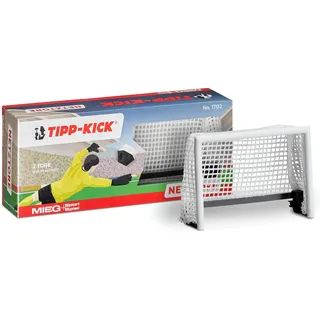 TIPP-KICK Netztore weiß Ersatzteile - Original Zubehör für Fußball-Spiel, Geschenkidee für Fans, spannende Matches mit Freunden & Familie