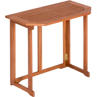 Merxx Gartenklapptisch 90 x 50 x 74 cm Braun