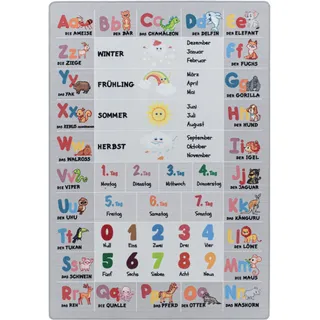 Ayyildiz Kinderteppich »PLAY Grau