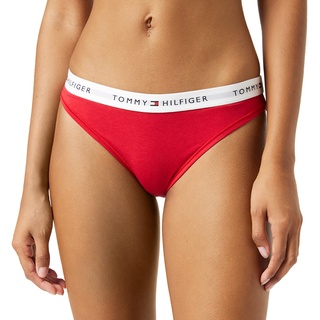 Tommy Hilfiger Damen Slip Unterwäsche, Rot (Primary Red), L