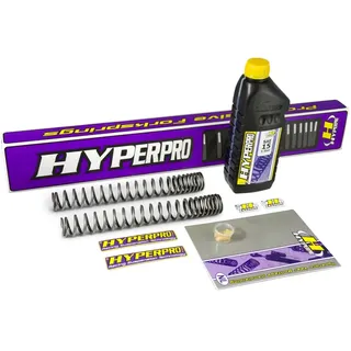 Hyperpro Yamaha Sp-ya06-ssa048 Gabel-federnsatz - Silver - One Size