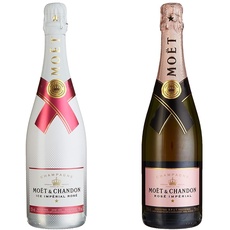 Moët & Chandon Ice Imperial Rose Champagner (1 x 0.75 l) & Brut Rosé Impérial Champagne (1 x 0.75 l)