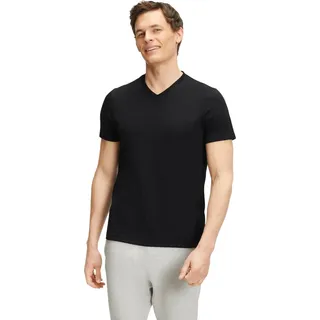 Falke Sport/Freizeit-Tshirt (V-Ausschnitt) schwarz Herren