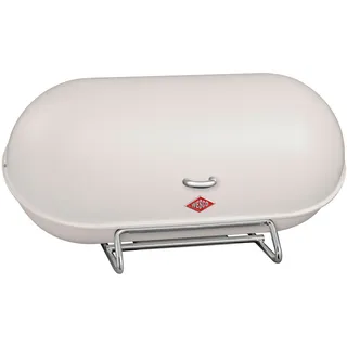 Brotkasten WESCO "Breadboy", sand matt, B:44,3cm H:21cm, Lebensmittelaufbewahrungsbehälter, Brotkasten, pulverbeschichtet, klapperfreier Schwenkdeckel, mit Lüftungslöcher