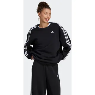 Adidas Sportswear »ESSENTIALS 3-STREIFEN OVERSIZED«, schwarz-weiß