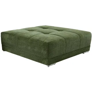 Jockenhöfer Hocker Moldau XXL Polyester 120 x 39 x 120 cm Grün