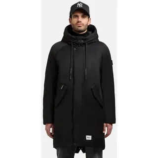 khujo Kurzmantel »Kurzmantel Anth-YM«, schwarz,