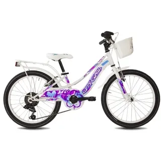 City Girl 20 6v Fahrrad City Bimba Stahl Weiß 6-8 Jahre B40201021 MYLAND B