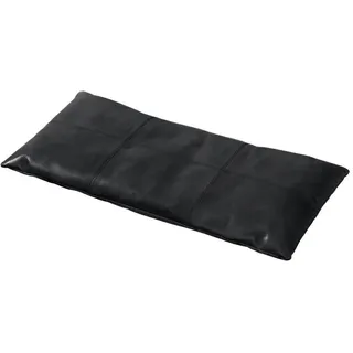 Mid.you Bankauflage , Schwarz , Leder , Echtleder , Rindleder , Füllung: Baumwollfüllung , 73x3x35 cm , pflegeleicht , Esszimmer, Bänke, Sitzbänke