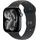 Watch Series 11 GPS 46 mm Aluminiumgehäuse Diamantschwarz Sportarmband Schwarz S/M