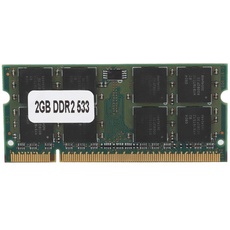 Arbeitspeicher 2GB DDR2,Hohe Speichergeschwindigkeit 533MHZ 2GB RAM DDR2 PC2-4200 Laptop Speicher,200 Pin Laptop-Speicher RAM Notebook Memory für Intel/AMD