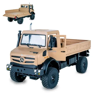Jamara LKW Mercedes-Benz Unimog U5023 2,4GHz RTR beige (1:14)
