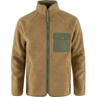 Fjällräven Vardag Pile Fleece Buckwheat Brown/Laurel Green XS