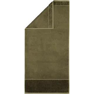 Möve Bamboo Luxe Gästetuch 30 x 50 cm aus 60% Baumwolle / 40% Viskose aus Bambus-Zellstoff, Olive