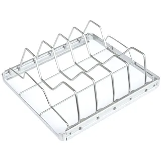 TAINO Grillkorb 24 x 8 x 23 cm Edelstahl Silber