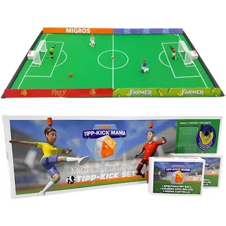 Tipp-Kick Tischfußball Kickers Migros Edition Spieler, Tore, Torhüter, Bälle