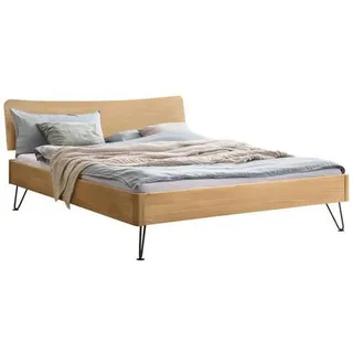 Hasena Bett , Eichefarben , Holz , Eiche , massiv , 140x200 cm , in verschiedenen Holzarten erhältlich, in verschiedenen Größen erhältlich , Schlafzimmer, Komplette Schlafzimmer und Serien, Schlafzimmerserien