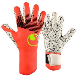 Uhlsport Torwarthandschuhe Fluo Rot/Weiß/Fluo Gelb 9