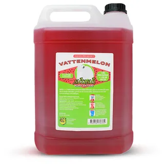 Wassermelonen-Slushkonzentrat 5 L, Mischungsverhältnis 1:5 | Slush-Eis | Crush-Eis | Wassereis | ohne künstliche Farbstoffe | für Slushie-Maker