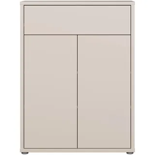 Forte Alice Springs 74,5 x 99,1 x 34,9 cm mit 1 Schublade / kaschmir Beige