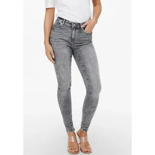 Only Power Mid Push Up Sk Azg937 Noos Jeans, Grey Denim,