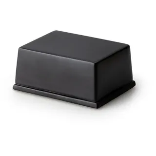 Continenta Butterdose für 250g, Butter, schwarz-matt