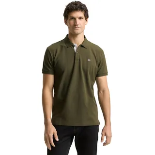 Tom Tailor TOM TAILOR, Herren, 1031006 Herren Poloshirt, 10920 - deep forest Green, L,