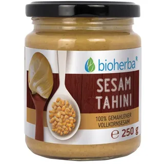 Bioherba Sesam Tahini 100% gemahlener Vollkornsesam 250 g