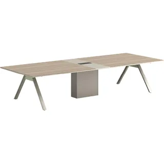 Meetingtisch Besprechungstisch Tagungstisch Verhandlungstisch Sitzungstisch - Beige