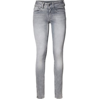 G-Star Lynn Mid Waist Skinny Jeans Grau - 29