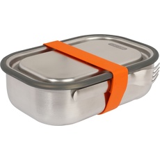 Bild Stainless Steel Lunchbox Edelstahl orange