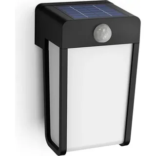 Philips Outdoor Solar Shroud Wandleuchte 2.3W, Tageslicht- und Bewegungssensor