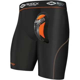 Shock Doctor Ultrakompressionsjunge - Black, XL