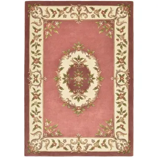 Theko Handtuftteppich Bloomingville 60x90 cm , Rosa , Textil , Floral , Rechteckig , 60x90 cm , Care & Fair , für Fußbodenheizung geeignet , Teppiche und Böden, Teppiche, Hochflorteppiche & Shaggys