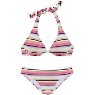 VENICE BEACH Bügel-Bikini Damen creme-rosa Gr.38 Cup B