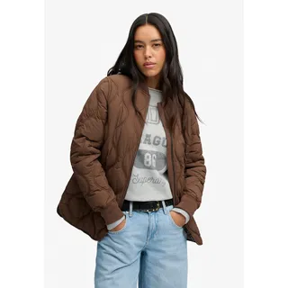 Superdry Onion Quilt Liner Jacke Kombicha Brown M