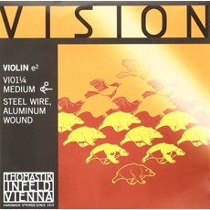 Bild Vision Violin E 1/4 Violine - E-Saite Stahl, Aluminium umsponnen, mittel, Kugel abnehmbar