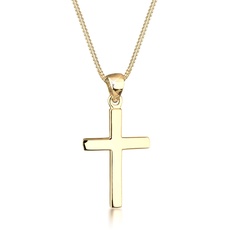 Bild von Halskette Damen Kreuz Symbol Basic in 925 Sterling Silber