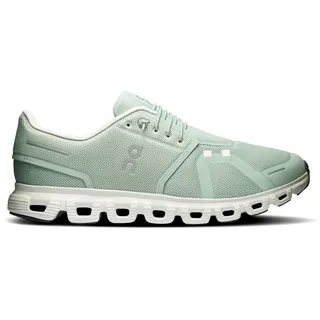 On Cloud 6 Herren Weite E Mineral/Ice 45