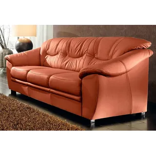 sit&more 3-Sitzer »Savona, B: 198 cm« mit Federkern, orange