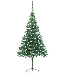 Künstlicher Weihnachtsbaum Beleuchtung Kugeln 180cm 564 Zweige - Grün