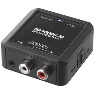 SpeaKa Professional Audio Konverter [HDMI - Cinch]