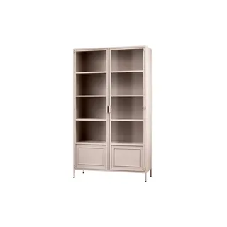 Woood Vitrine Ronja 110 x 43 x 189 cm Rosa/Pink