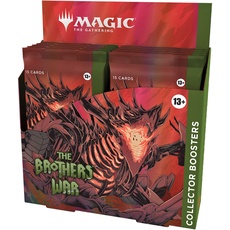Bild Magic: The Gathering The Brothers’ War Collector Booster Box, 12 Packs (Englische Version)