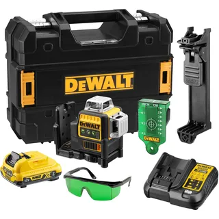 DeWalt Kreuzlinienlaser 3x360° grün