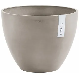 Ecopots Antwerp Ø 50 x 37,5 cm Braungrau