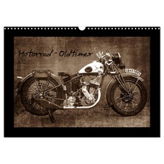 Bild Motorrad Oldtimer CALVENDO Wandkalender 2024) - A5